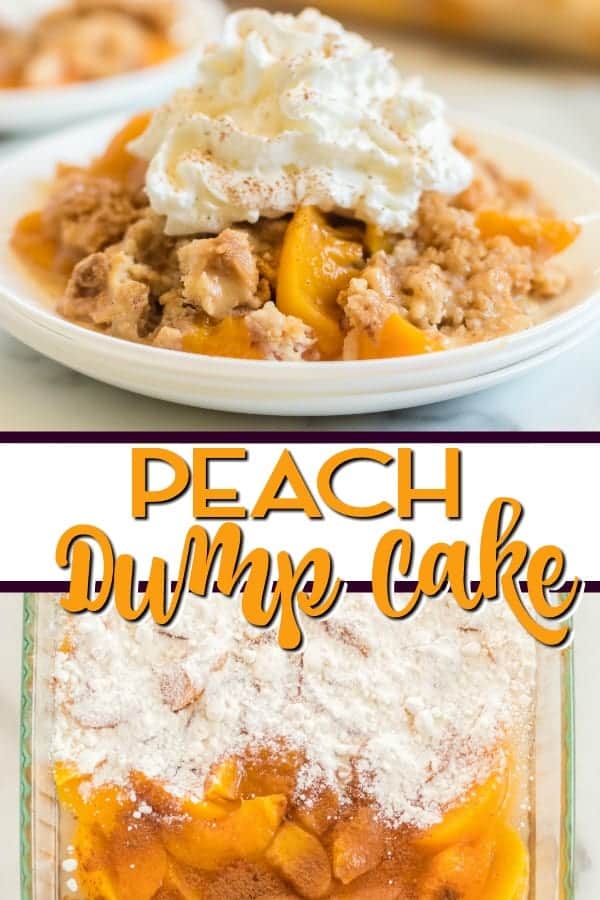 Easy Peach Dump Cake