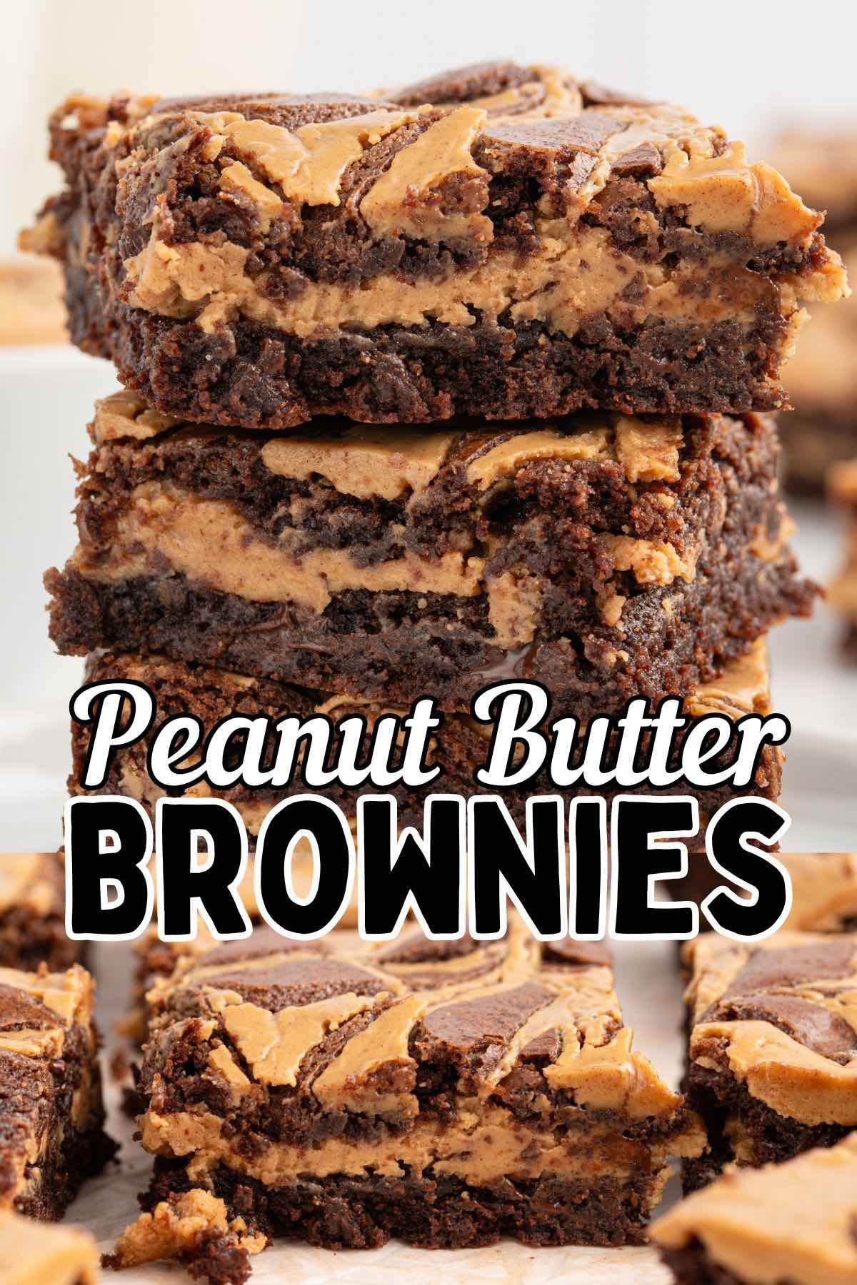 peanut butter brownie pin.