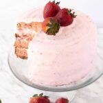 Strawberry Cake with Cream Cheese Frosting