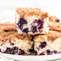 blueberry coffee cake featured image