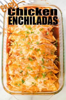 Easy Chicken Enchilada Recipe - Princess Pinky Girl