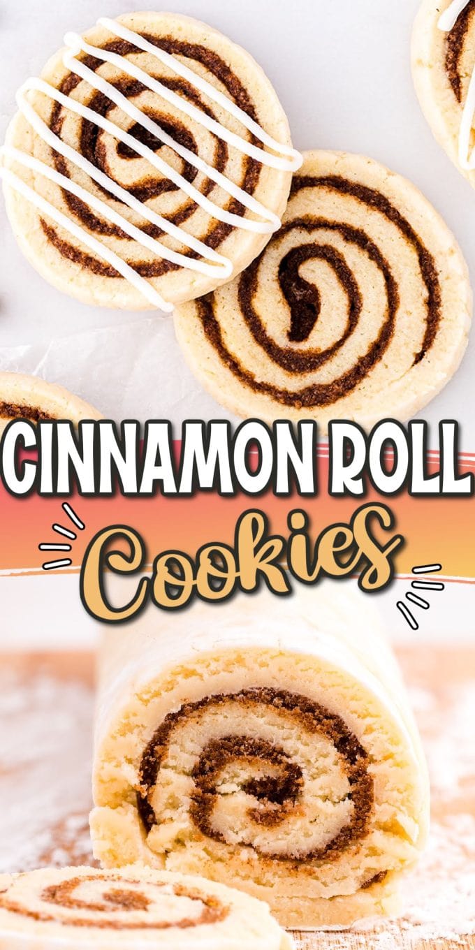 cinnamon roll cookies pinterest