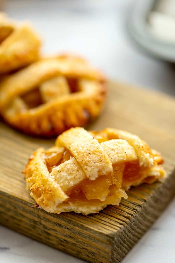 Apple Pie Cookies with a bite 