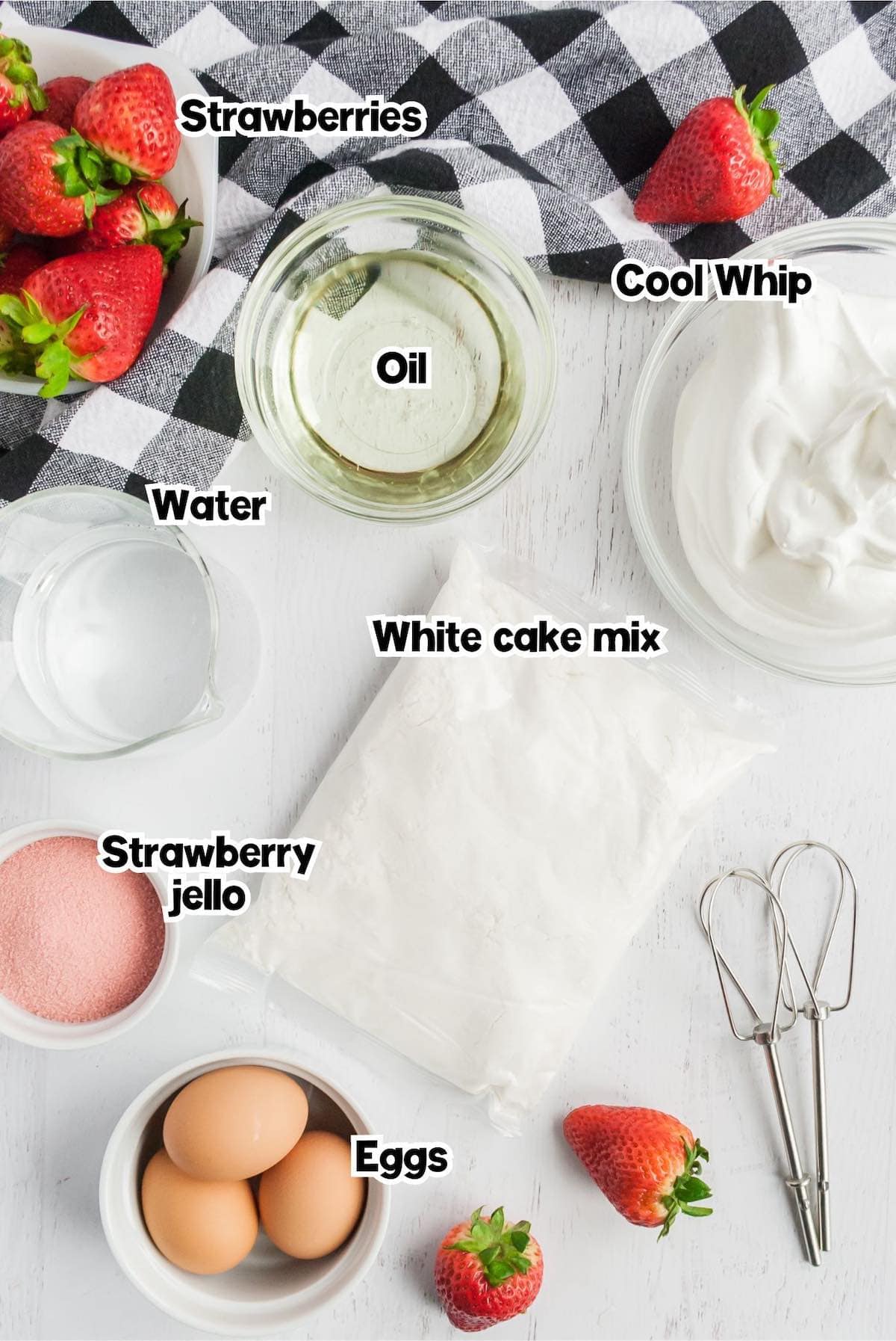 strawberry jello poke cake ingredients.