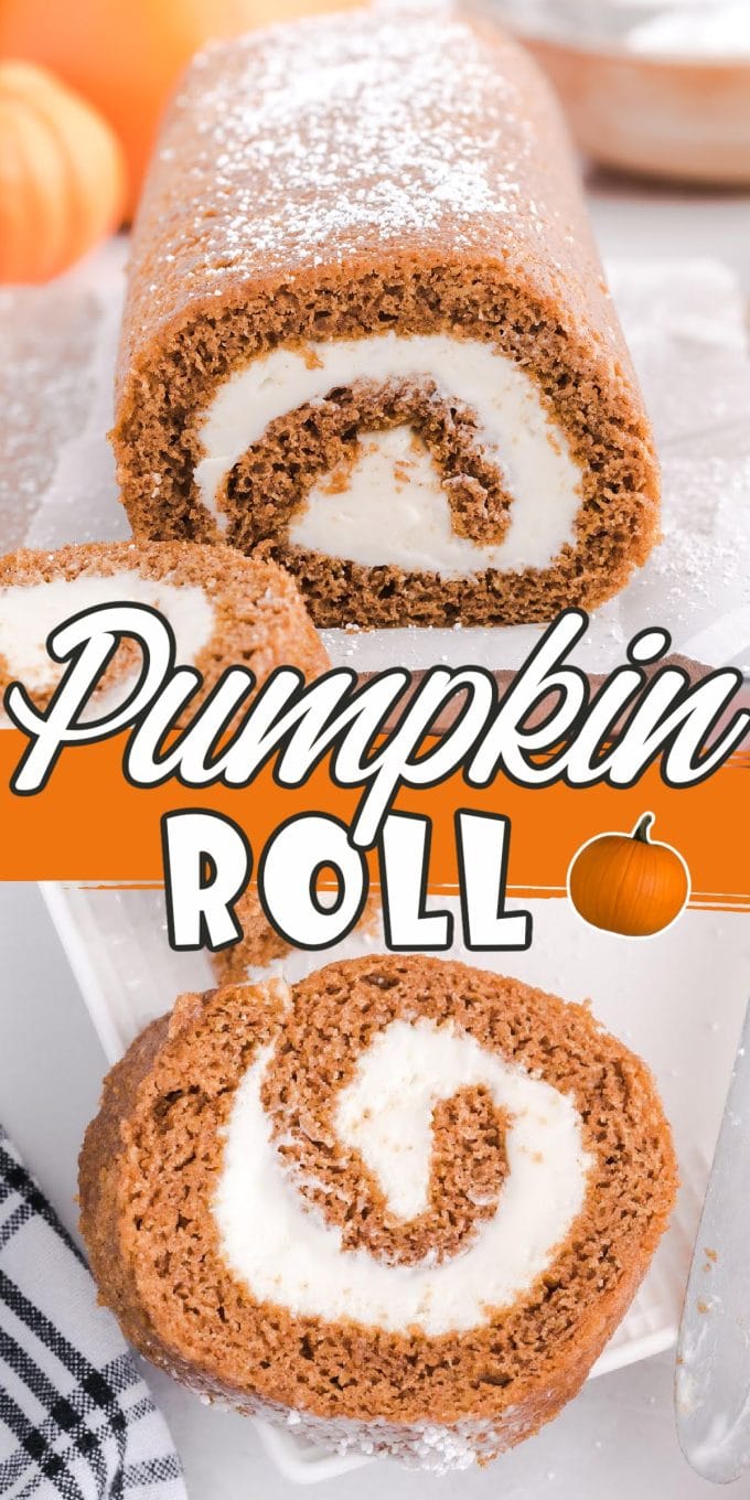 new pumpkin roll pinterest