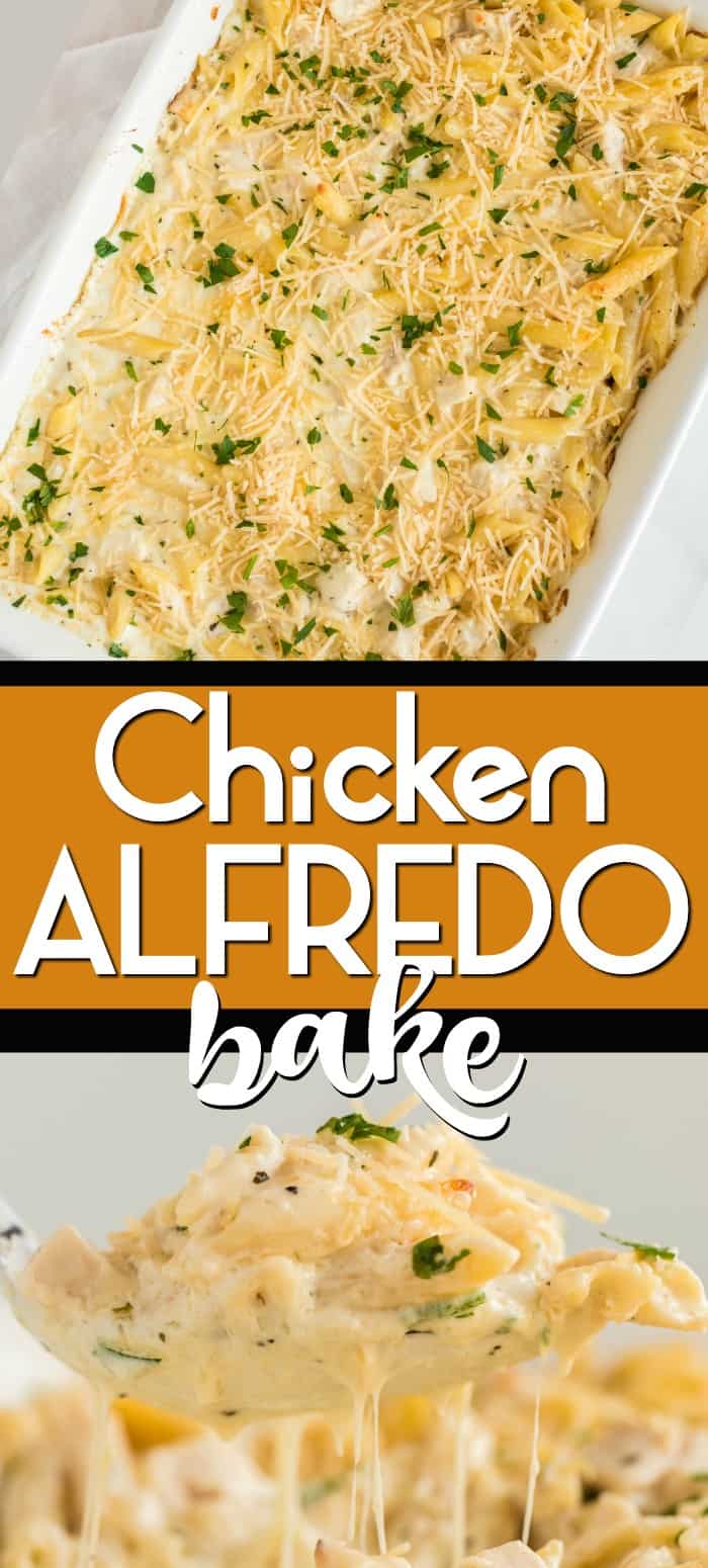 Chicken Alfredo Bake - Princess Pinky Girl