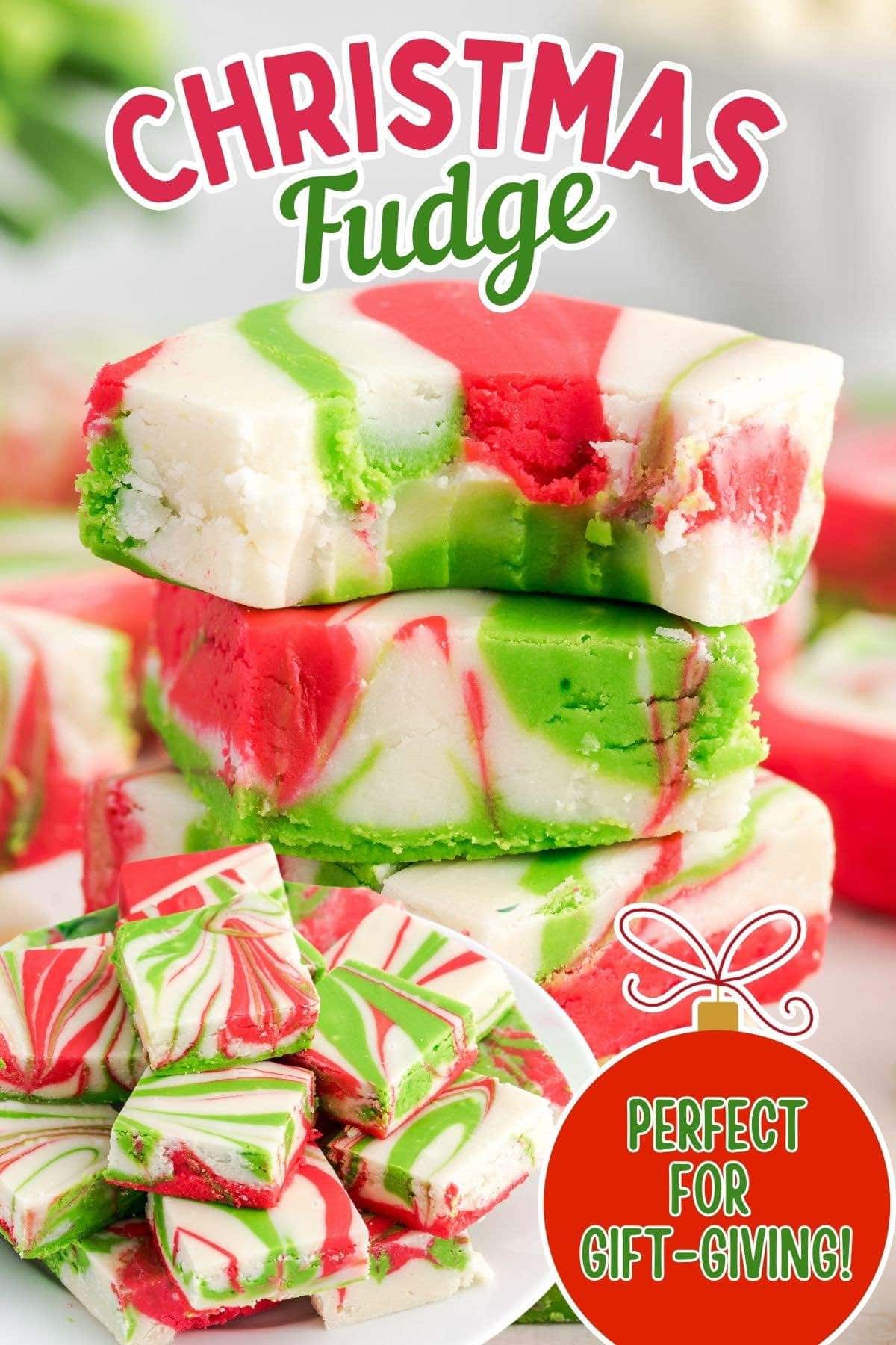 christmas fudge pin.