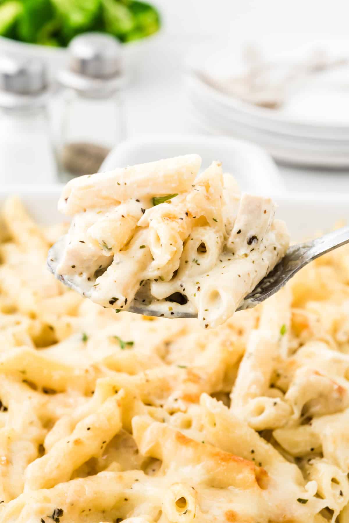 Chicken Alfredo Bake - Princess Pinky Girl