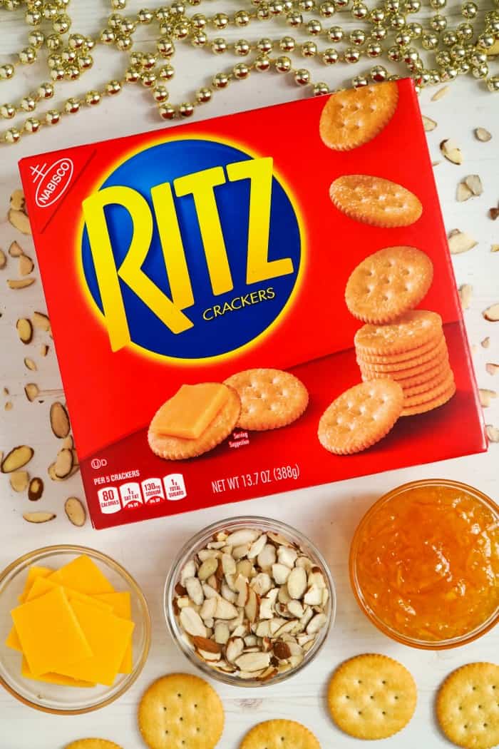 Cheddar Orange Ritz Bites ingredients