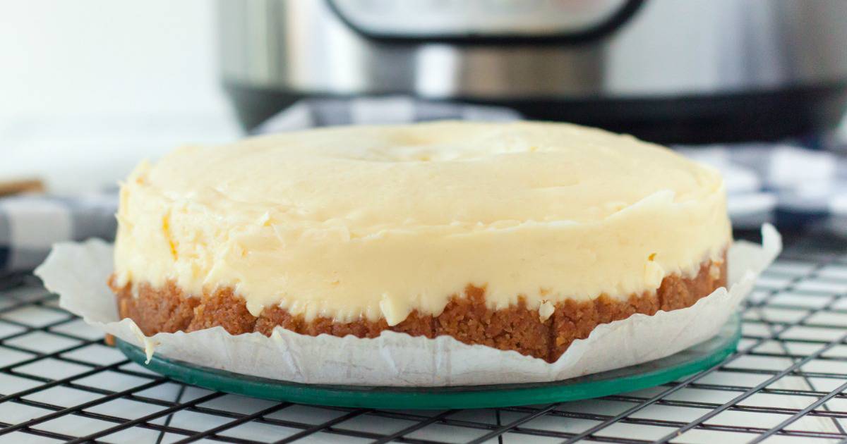 Instant Pot Cheesecake - Princess Pinky Girl