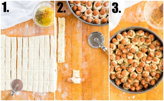 How to make pull-apart pigs in a blanket