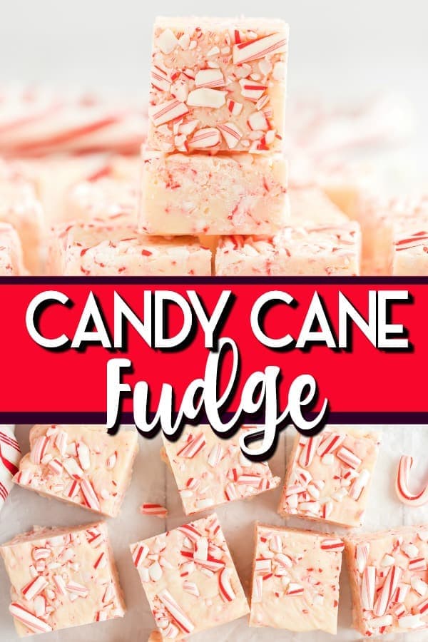 Candy Cane Fudge