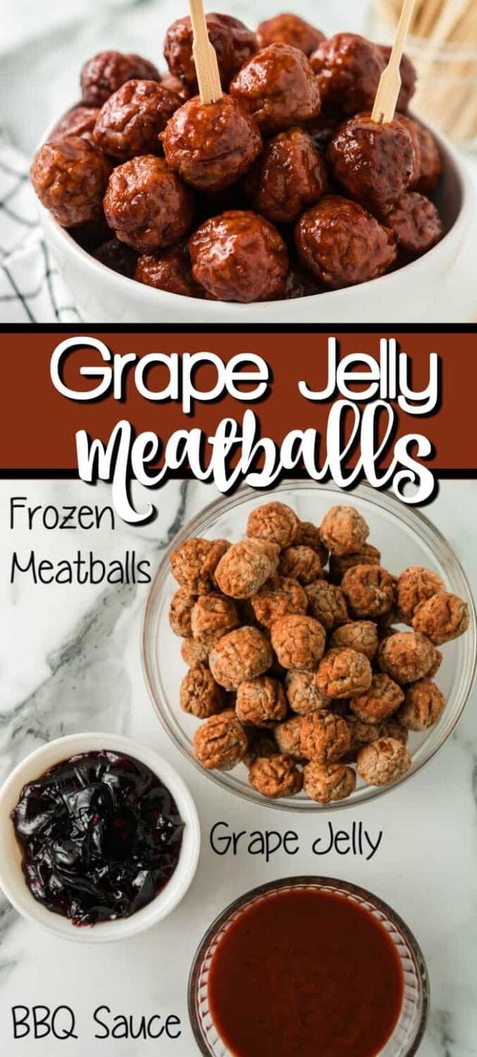 how to make grape jelly meatballs