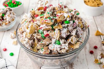 Holiday Christmas Crack Chex Mix Recipe - Princess Pinky Girl