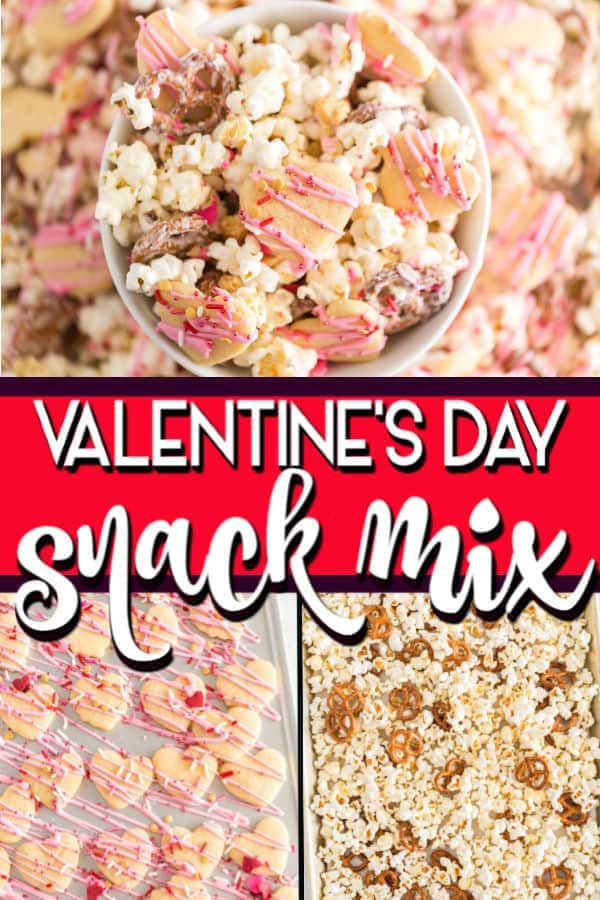 Valentine's Day Snack Mix pinterest
