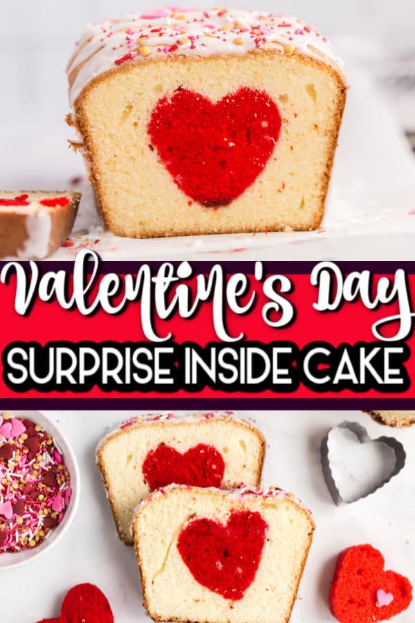 surprise inside cake pinterest