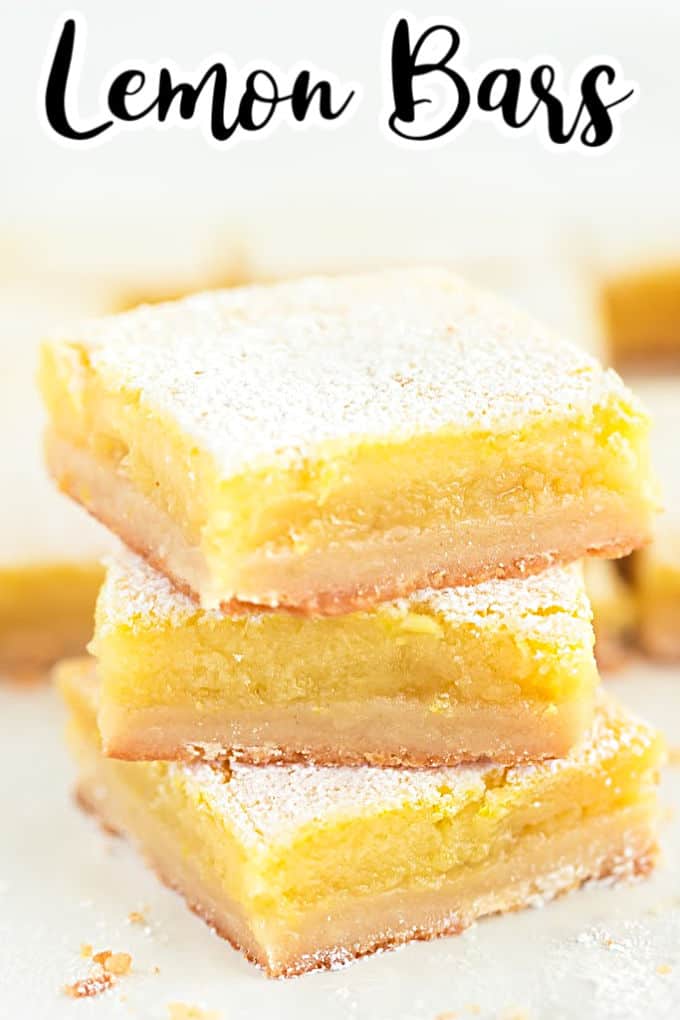 Old Fashioned Lemon Bars