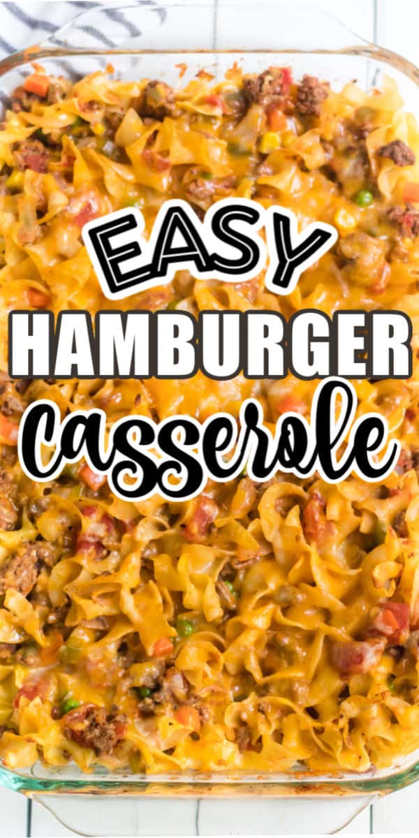 Hamburger Casserole Pinterest