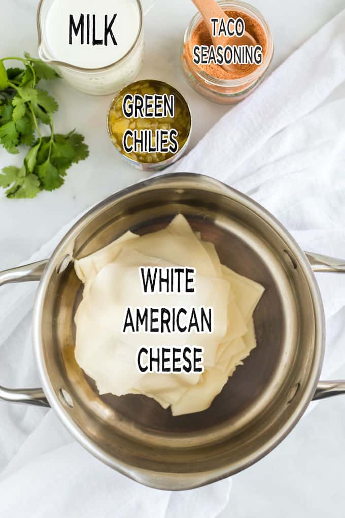 White Queso Dip Ingredients