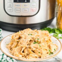 instant pot chicken alfredo featured image