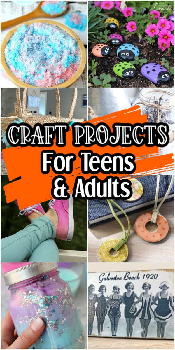 30 Fun Crafts for Teens that Will Bring Out Their Inner Artist  Fun crafts  for teens, Easy crafts for teens, Crafts for teens