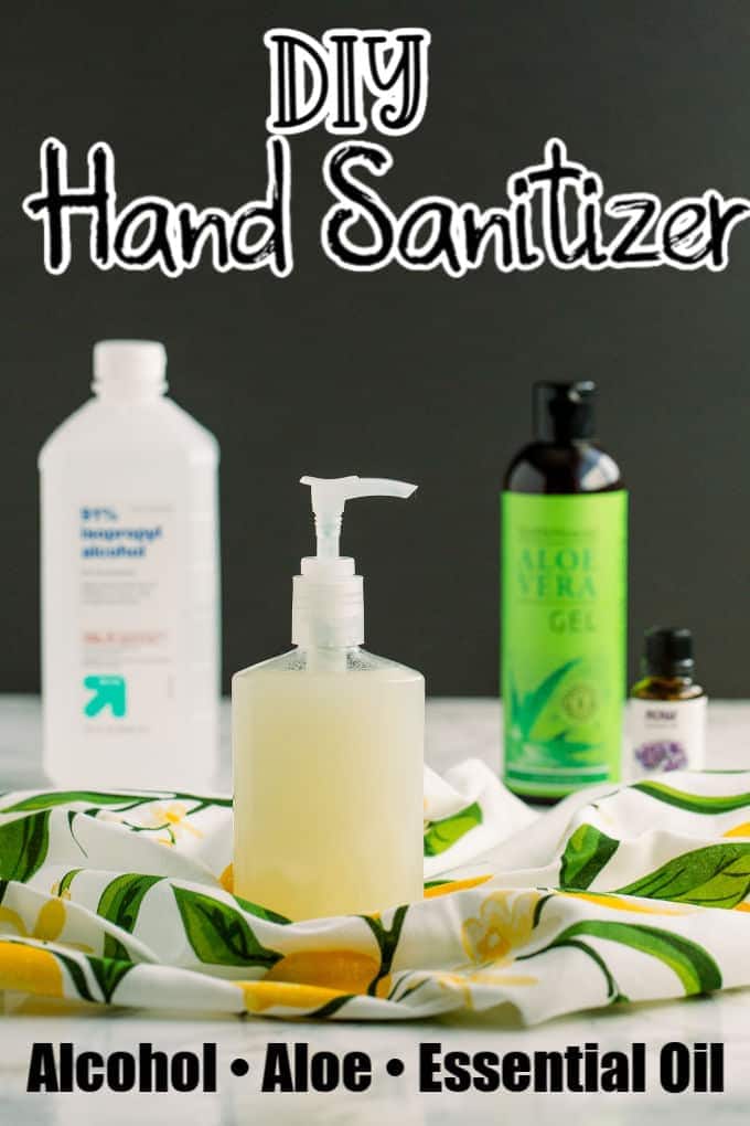 DIY Hand Sanitizer