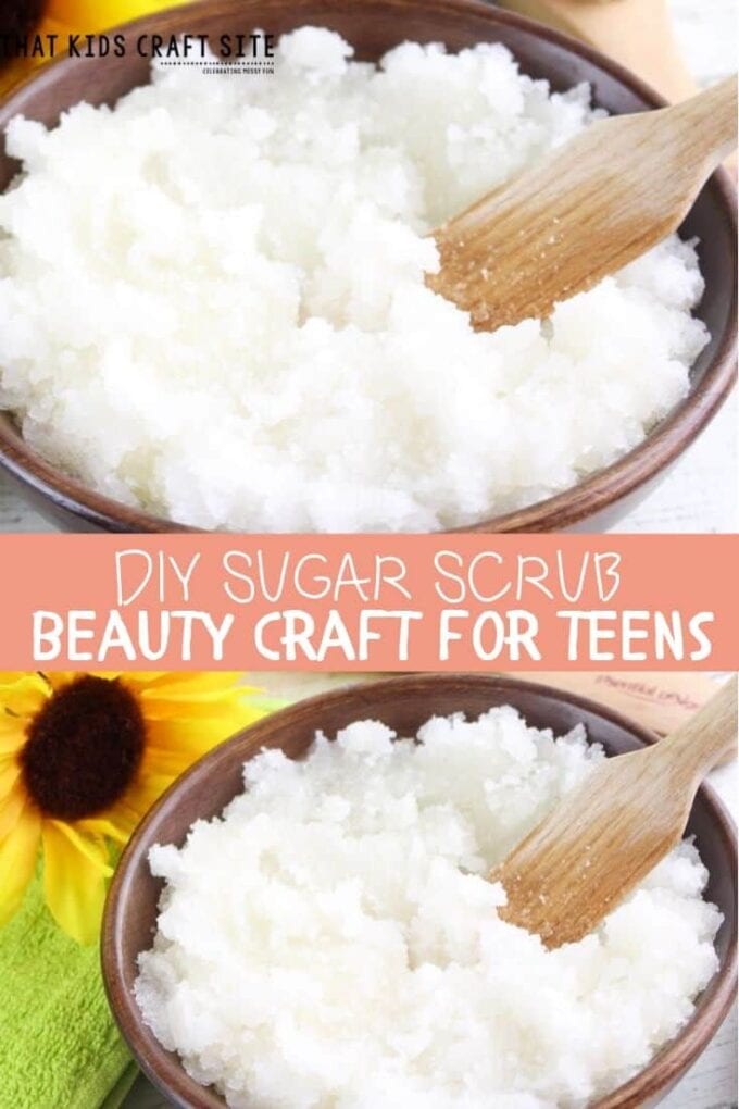 DIY Sugar Scrub by The Kids Craft Site