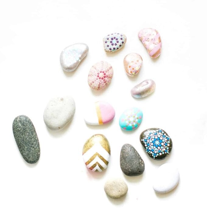 Painted Rocks by Giltter Inc. | Crafts Ideas for Teens