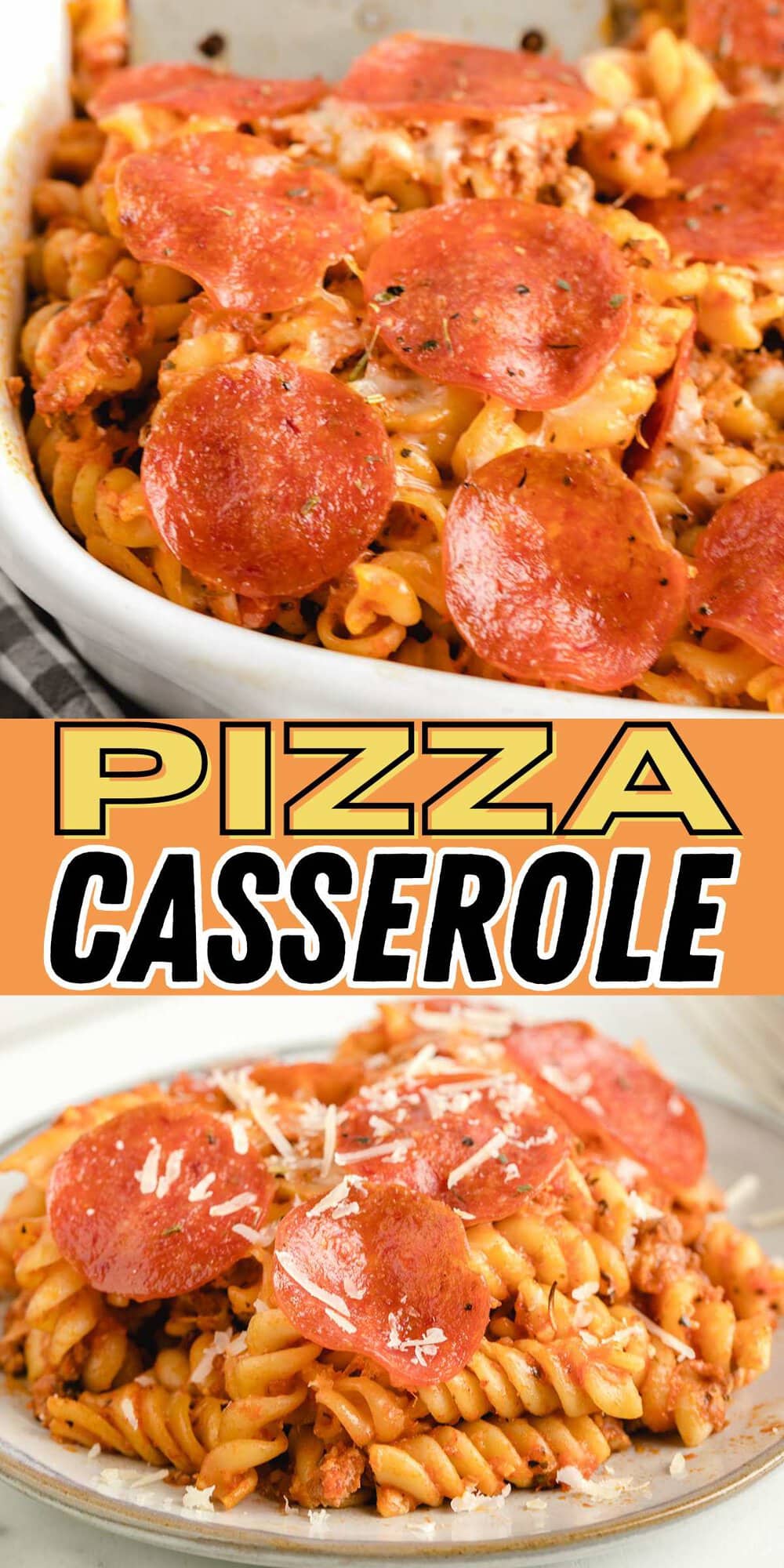 Pizza Casserole pinterest