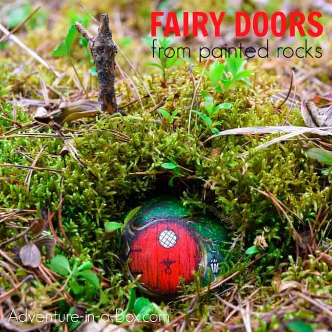 DIY Fairy Doors from Rocks