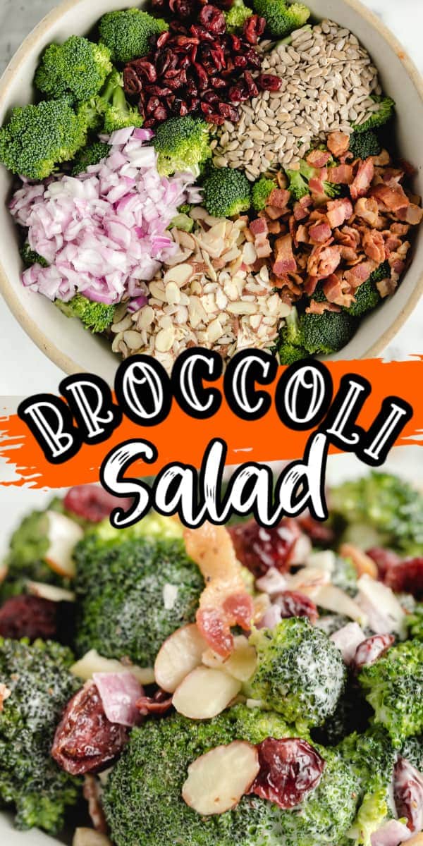 Pinterest 600 x 1200 - Broccoli Salad