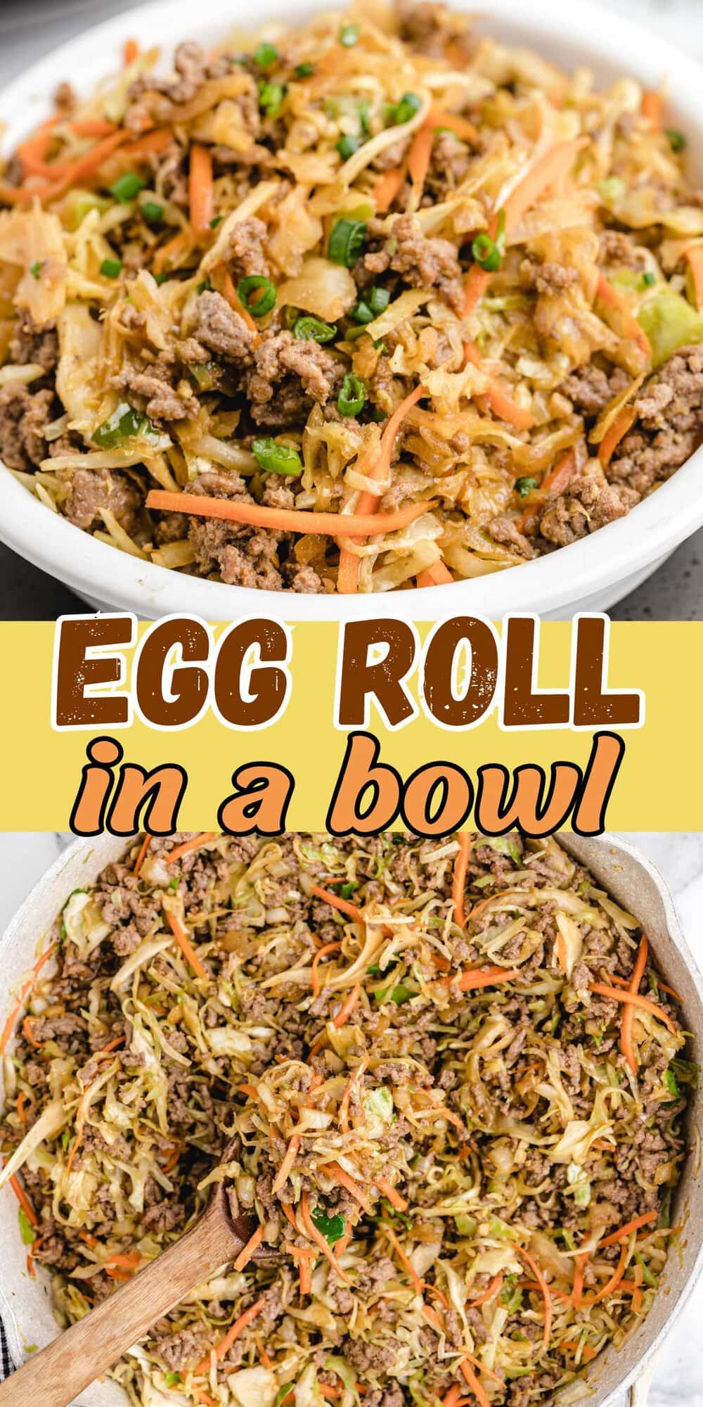Egg Roll in a Bowl Pinterest