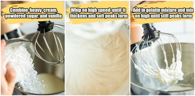 steps to make Homemade Whipped Cream Recipe