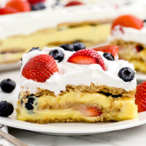 berry icebox cake featured image