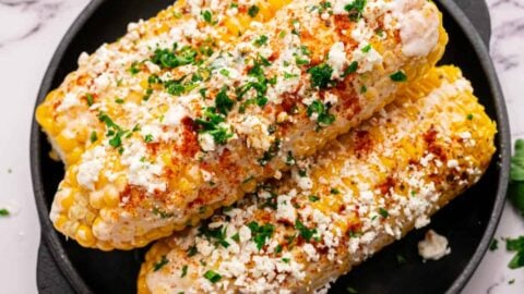 Elote Corn Recipe (Mexican Street Corn) - Princess Pinky Girl