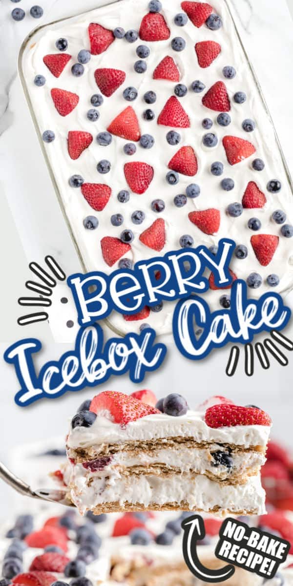 Berry Icebox Cake Pinterest