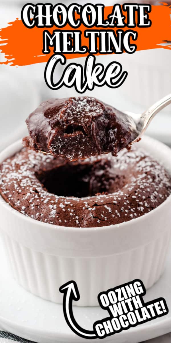 Pinterest 600 x 1200 - Chocolate Melting Cake
