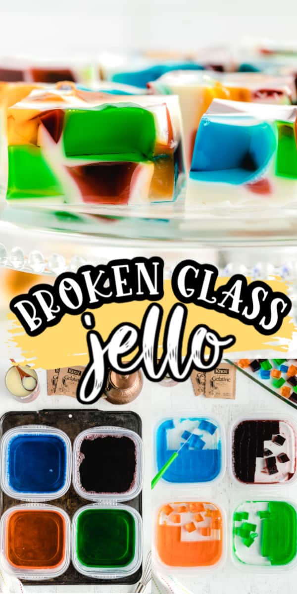Broken Glass Jello Pinterest