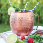 Strawberry Mint Moscow Mule