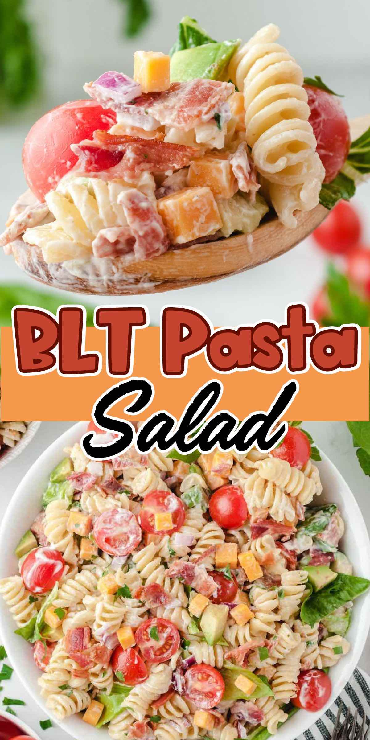 BLT pasta salad pinterest.