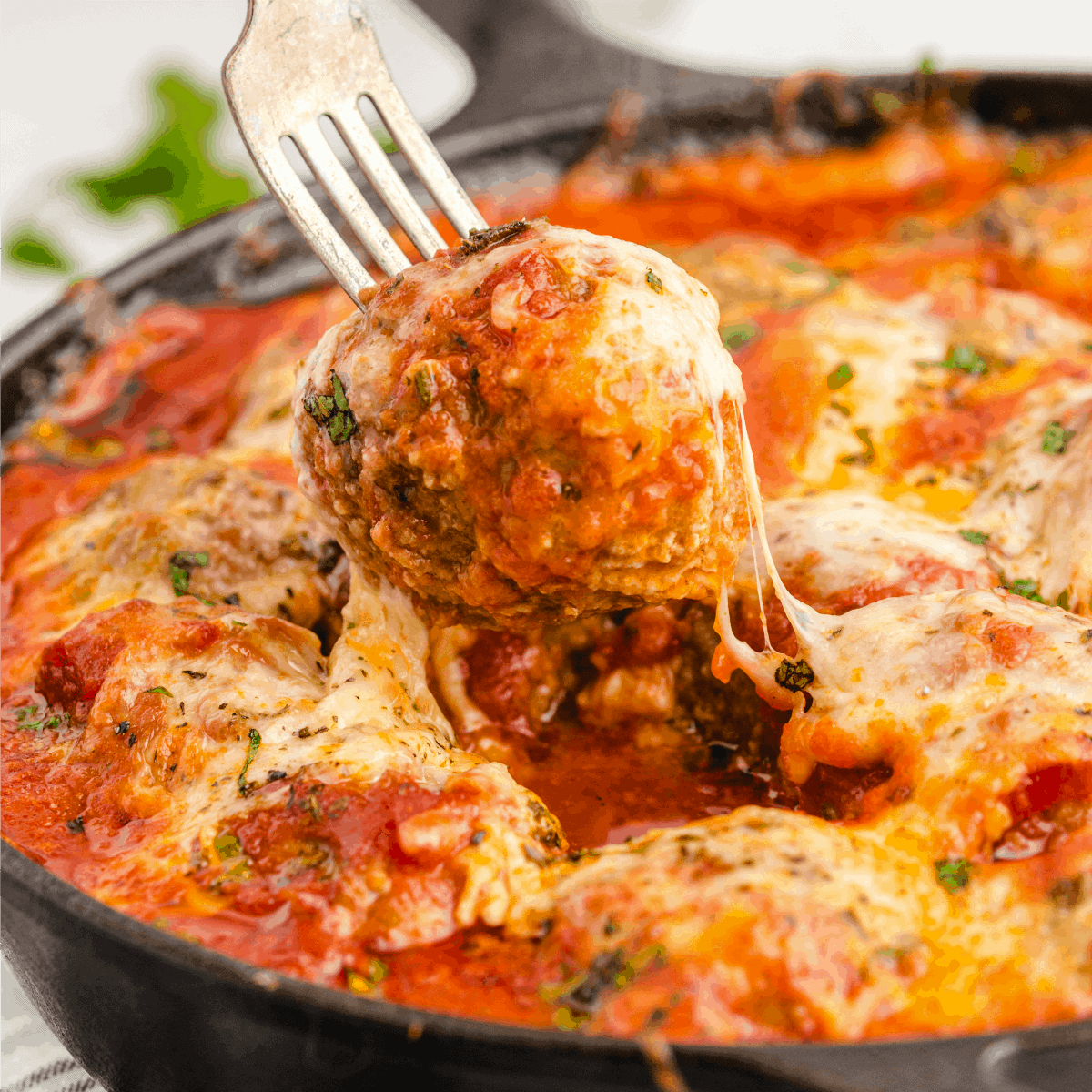 Meatball Parmigiana Casserole - Dish It Girl Recipe Box