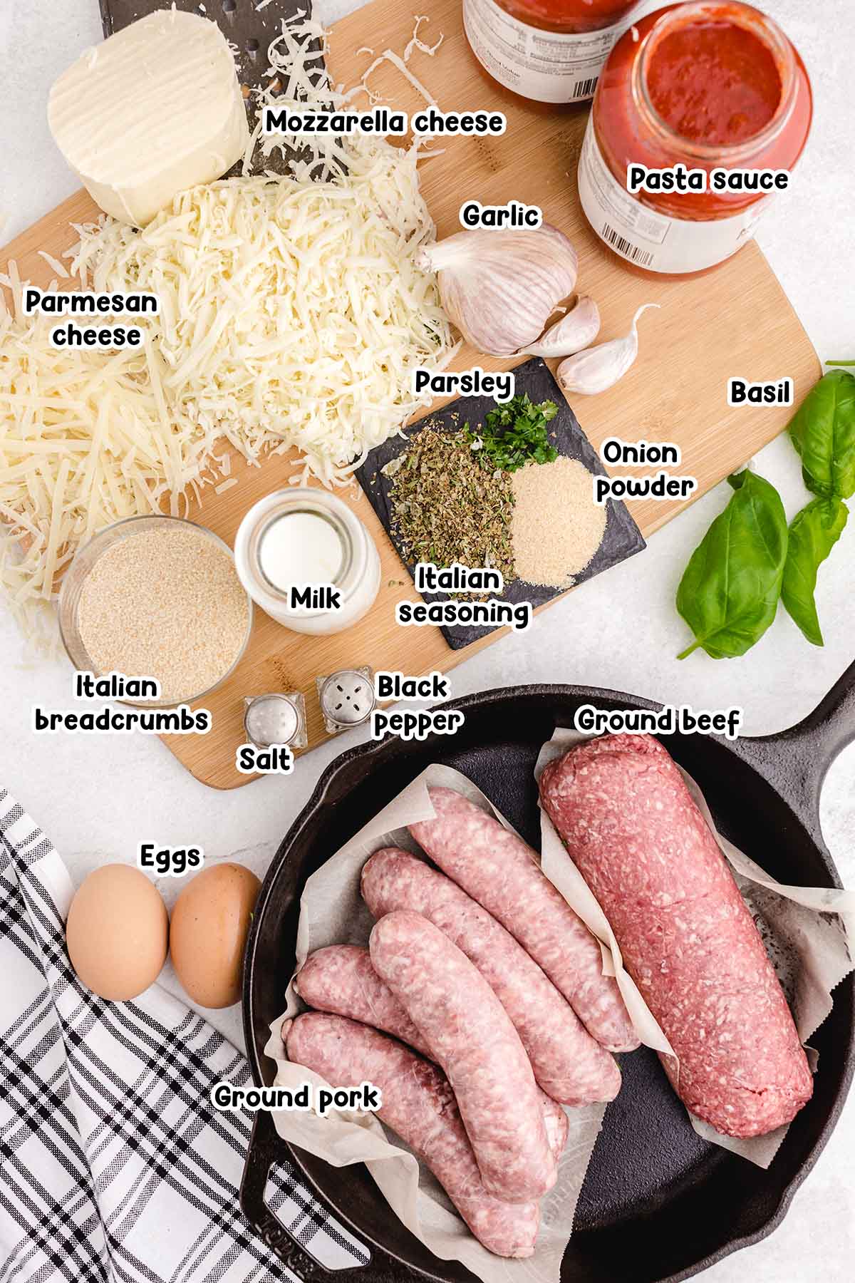 meatball parmesan ingredients. 