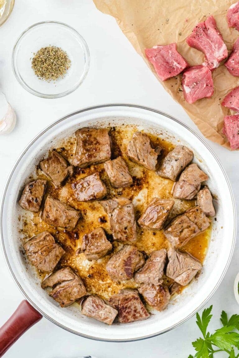 Butter Garlic Steak Bites Princess Pinky Girl