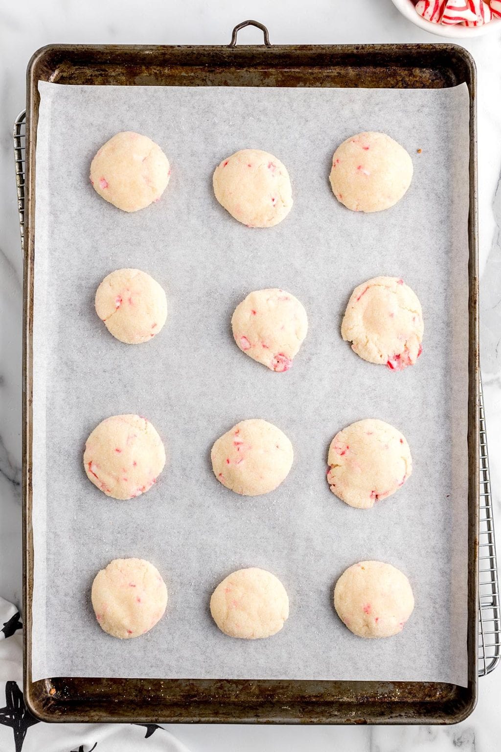 Candy Cane Kiss Cookies Princess Pinky Girl