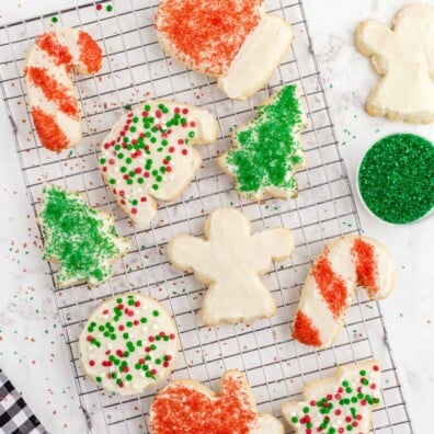 The Best Christmas Sugar Cookie Recipe (With Homemade Icing)