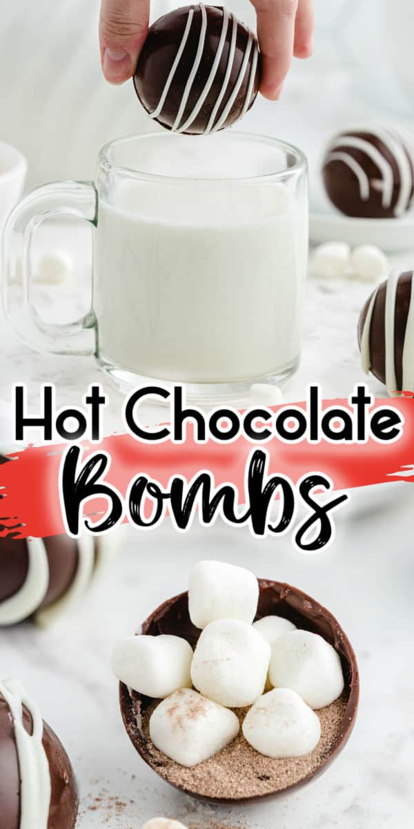 Hot Chocolate Bombs Pinterest Image