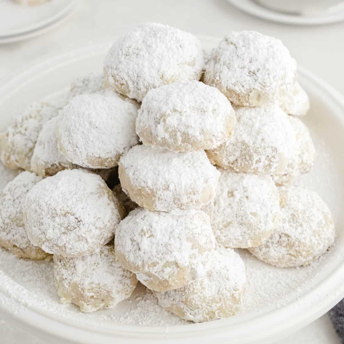 Snowball Cookies square