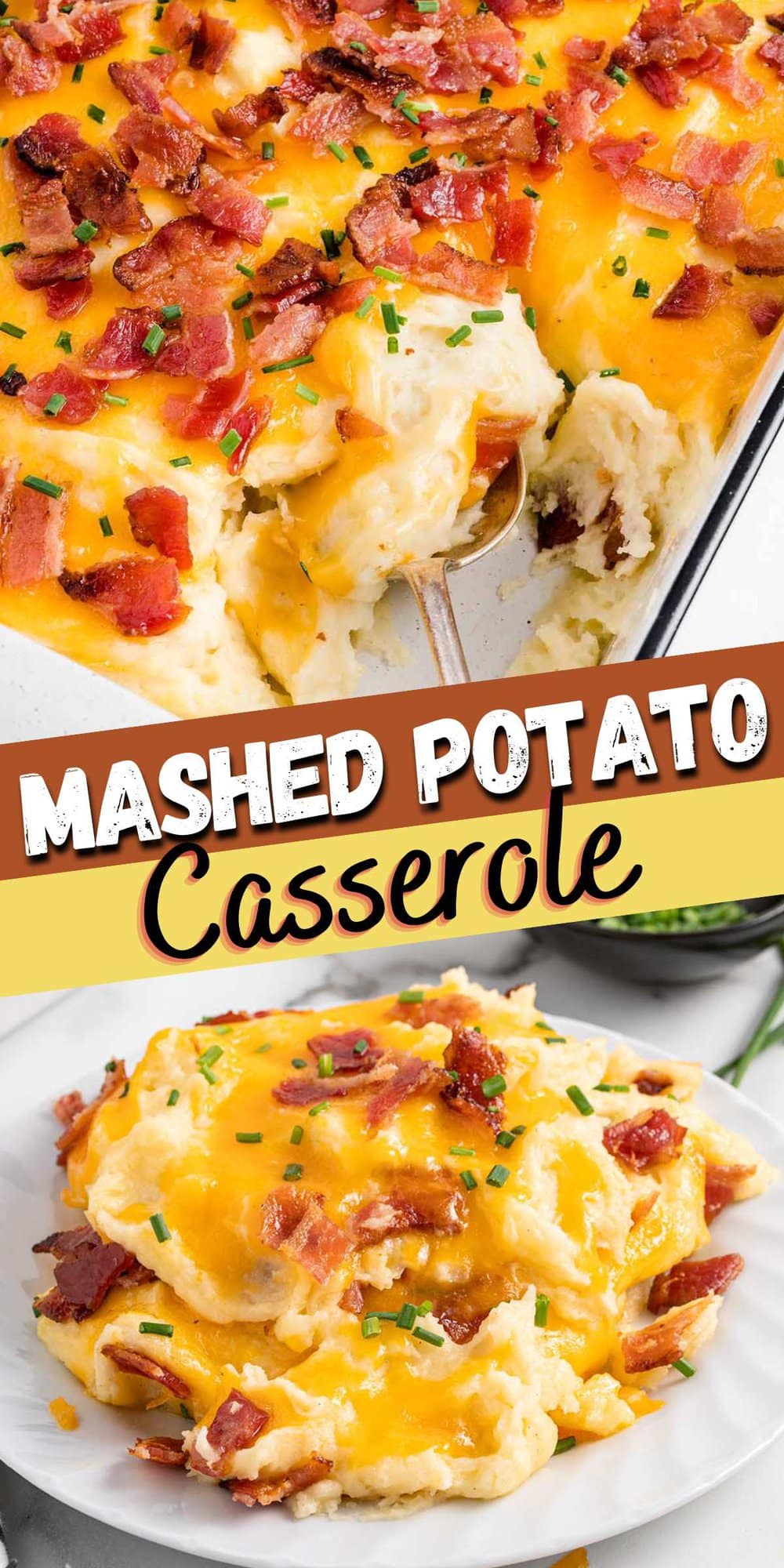 Mashed Potato Casserole pinterest image