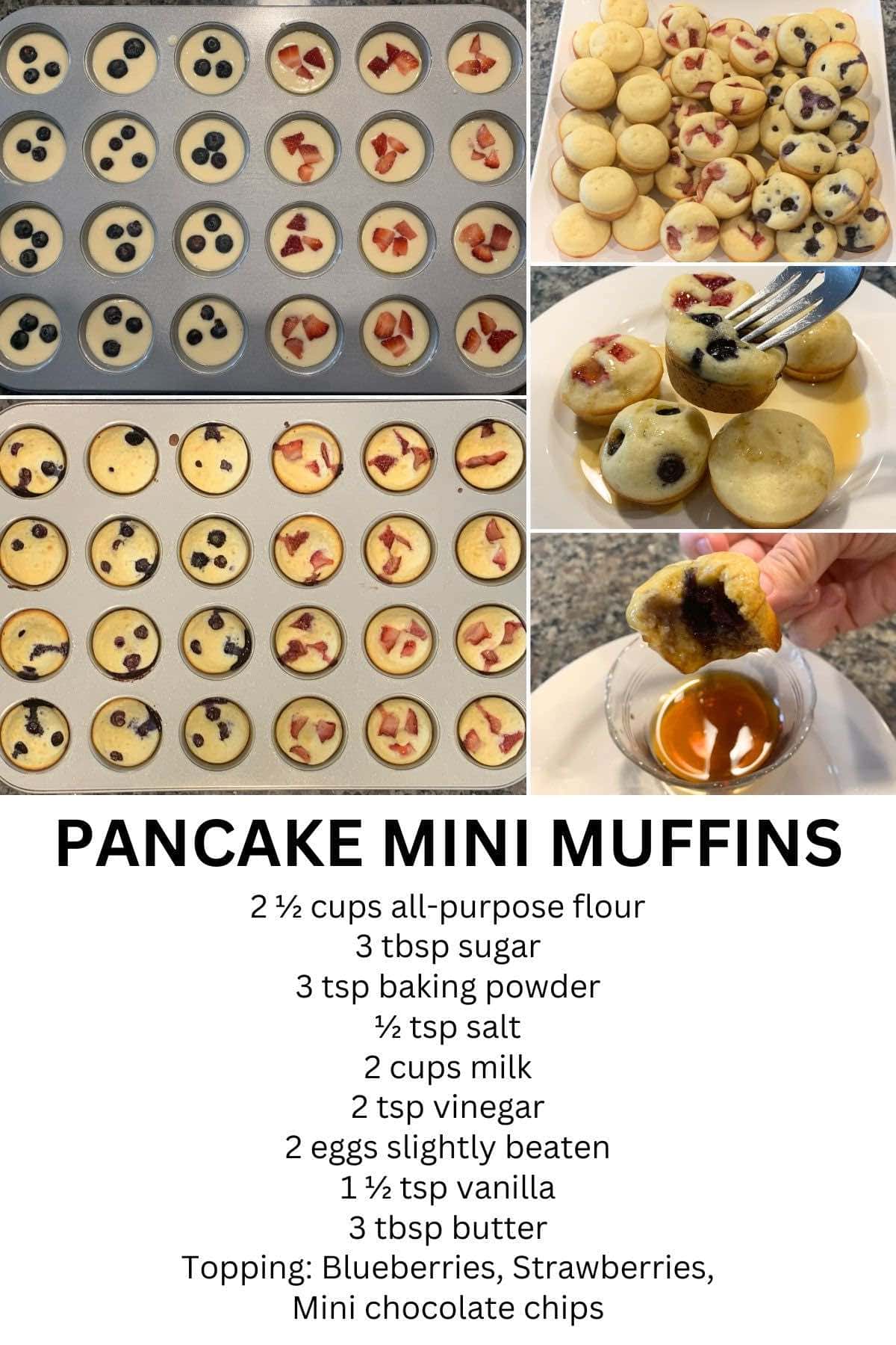 mini pancake pins.