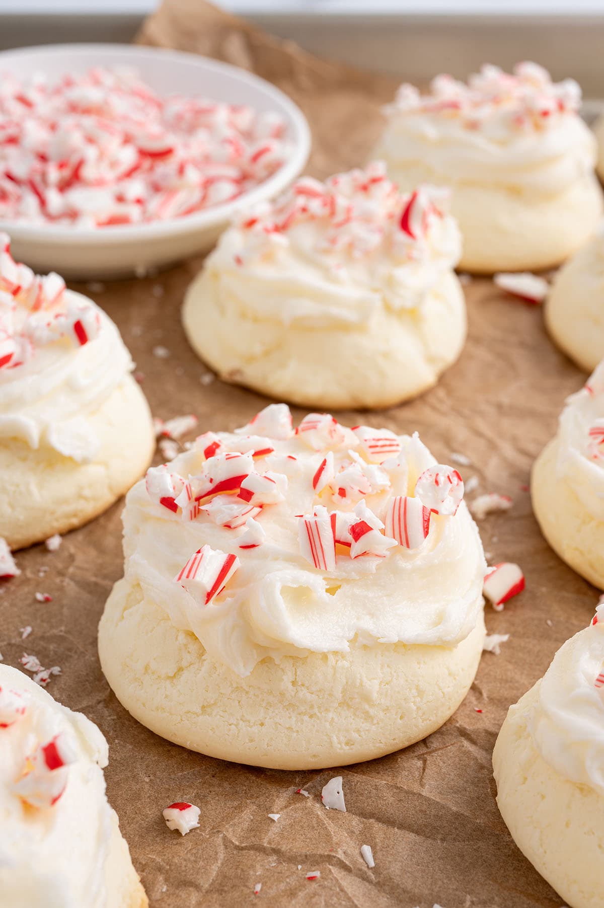 peppermint meltaway cookies.